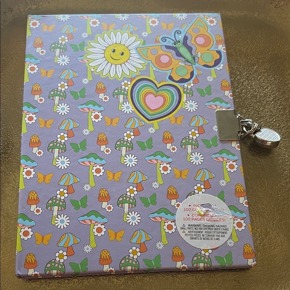 #1191=Colorful Kids Diary with Lock - Picture 2 of 7